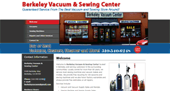 Desktop Screenshot of berkeleyvacuum.com